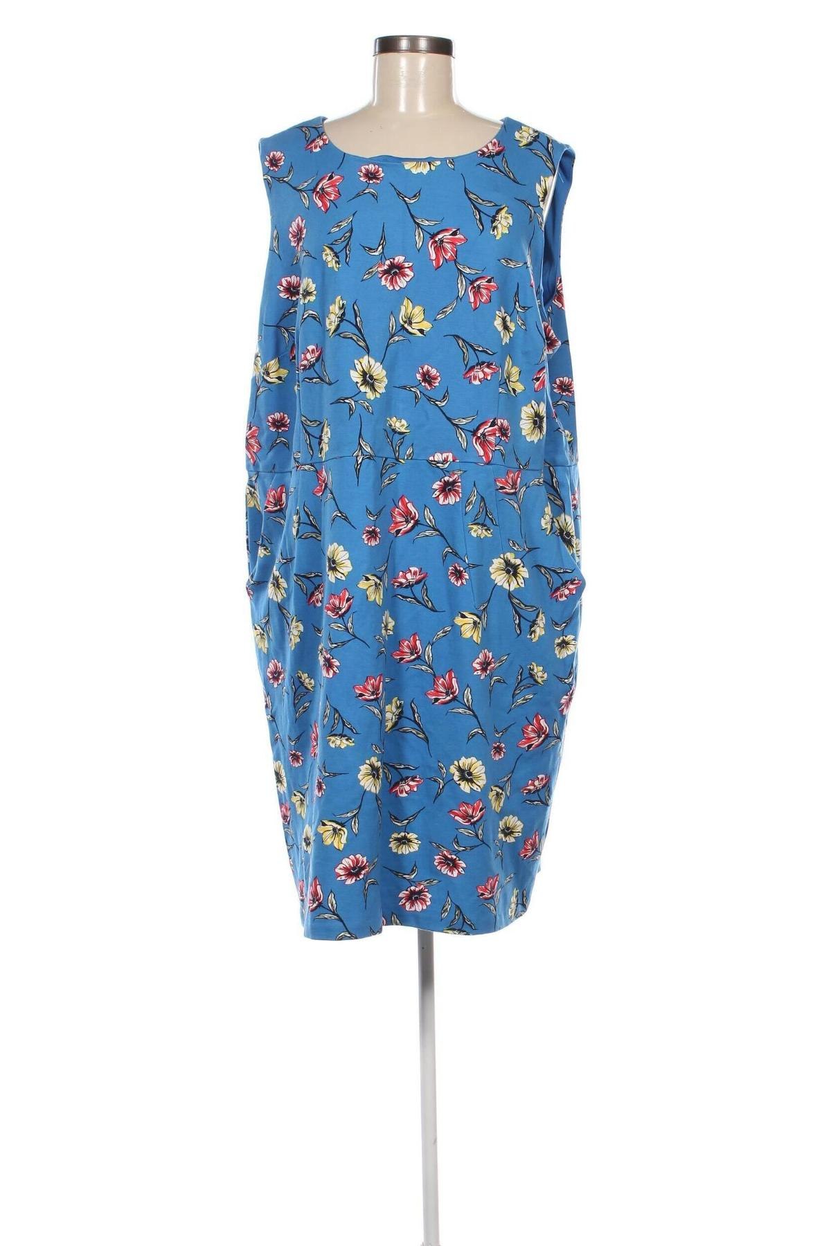 Kleid Lands' End, Größe 5XL, Farbe Blau, Preis € 14,83
