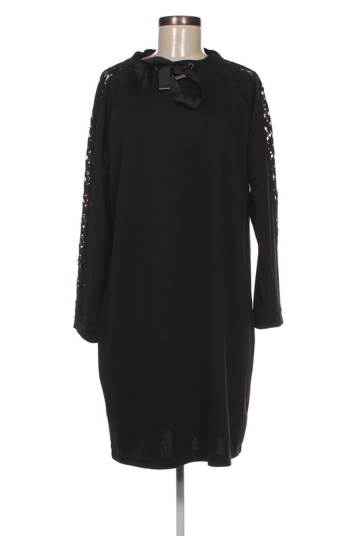Φόρεμα Laura Torelli, Μέγεθος L, Χρώμα Μαύρο, Τιμή 9,87 €