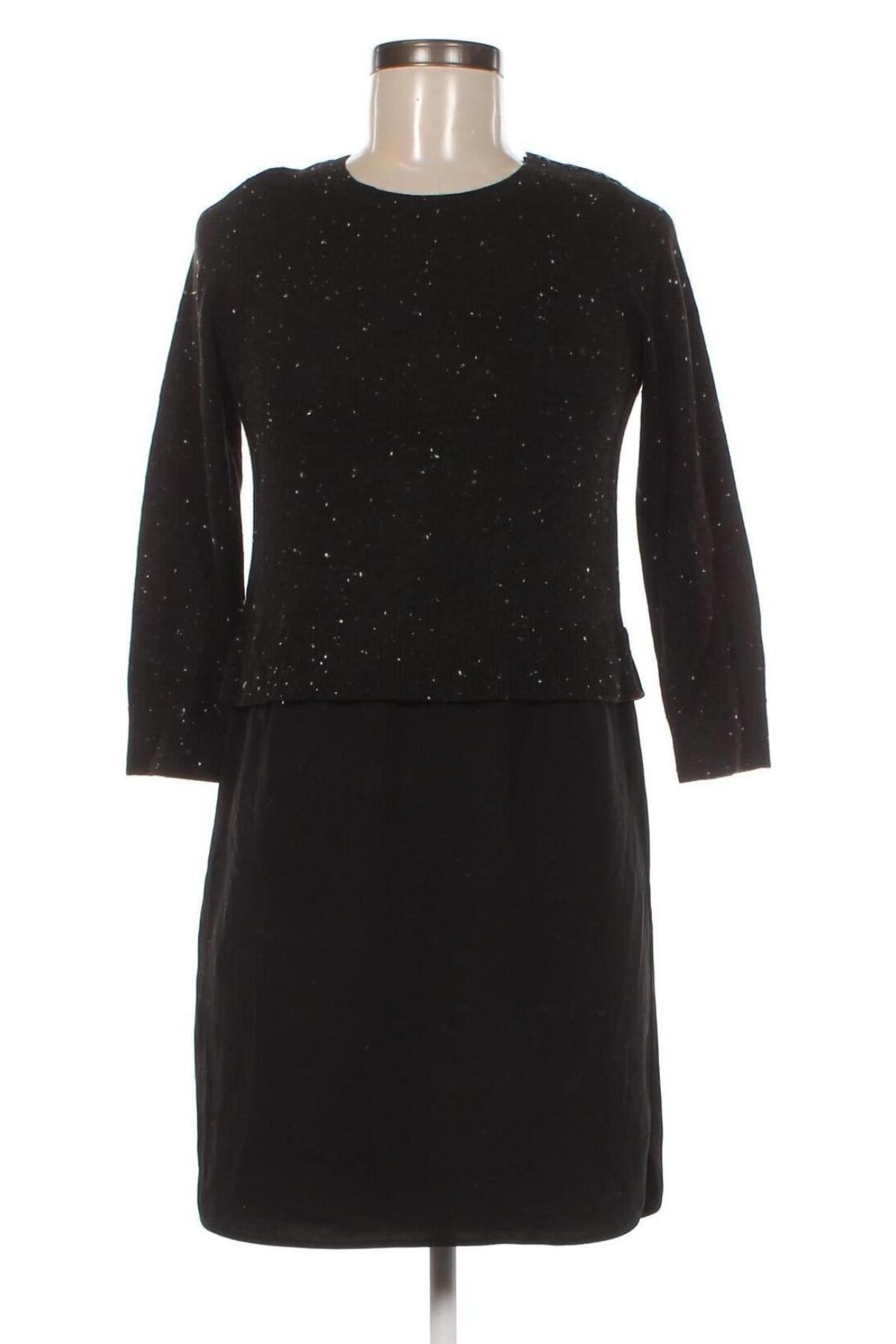 Kleid Loft By Ann Taylor, Größe XXS, Farbe Schwarz, Preis 31,38 €