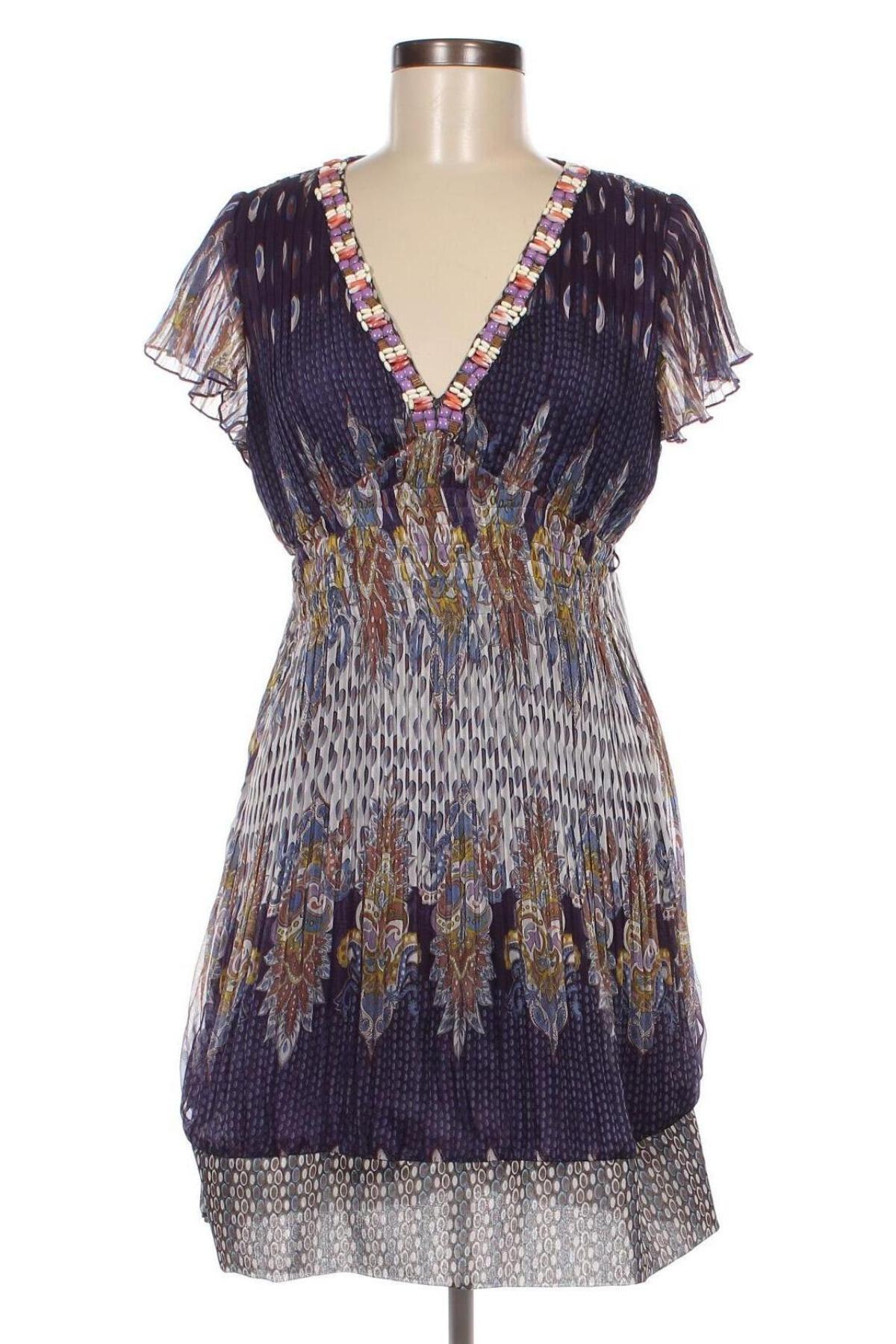 Kleid Lucy Paris, Größe L, Farbe Mehrfarbig, Preis 10,49 €