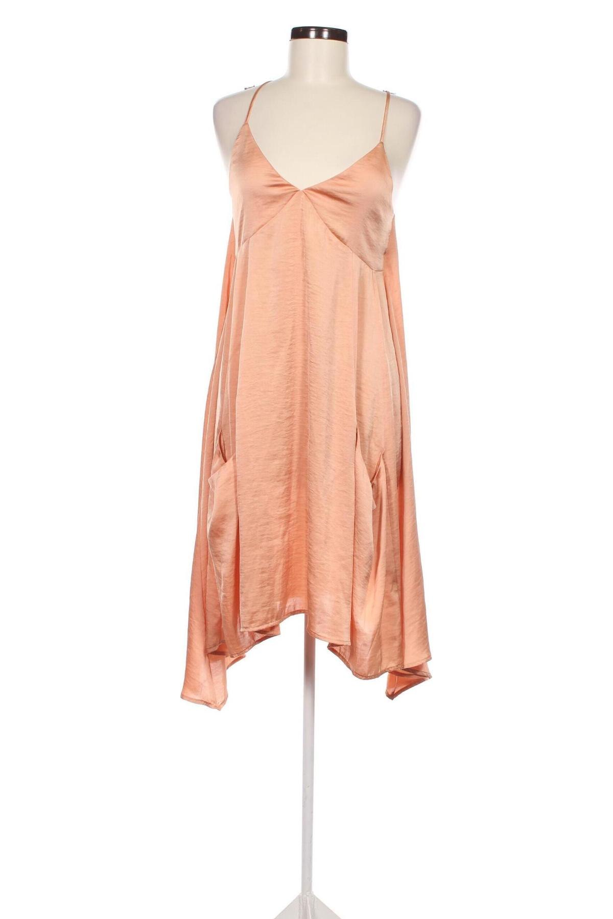 Kleid MW, Größe S, Farbe Orange, Preis 18,29 €