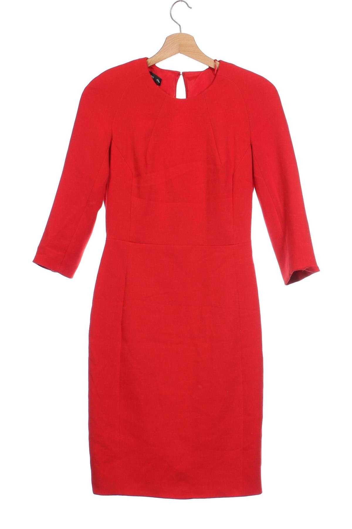 Šaty  Mango, Velikost XS, Barva Červená, Cena  439,00 Kč