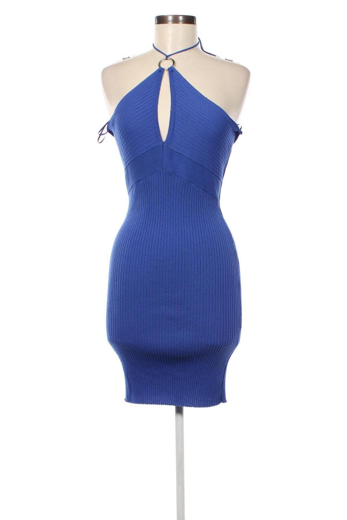 Kleid Mango, Größe L, Farbe Blau, Preis 9,99 €