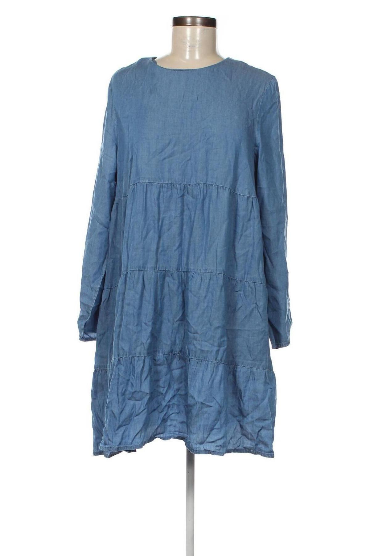 Kleid Mango, Größe L, Farbe Blau, Preis € 14,20