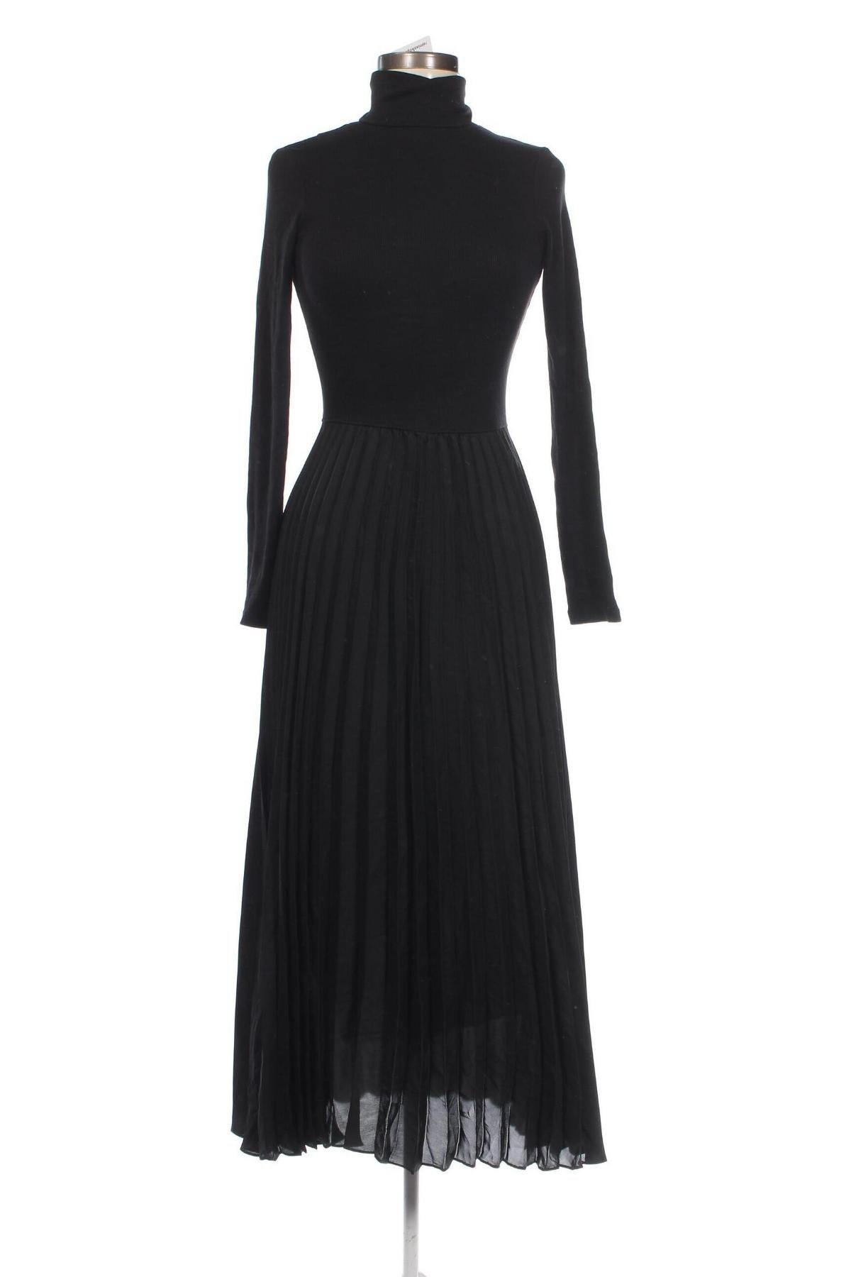 Šaty  Massimo Dutti, Veľkosť XS, Farba Čierna, Cena  46,49 €