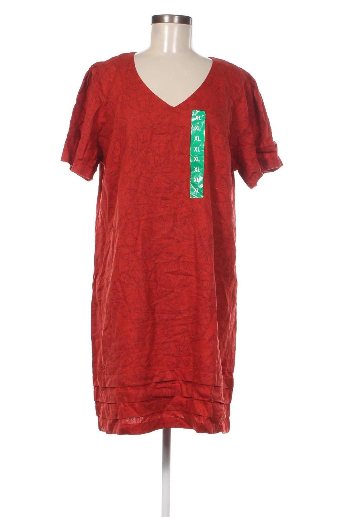 Kleid Nicole Miller, Größe XL, Farbe Rot, Preis € 63,76