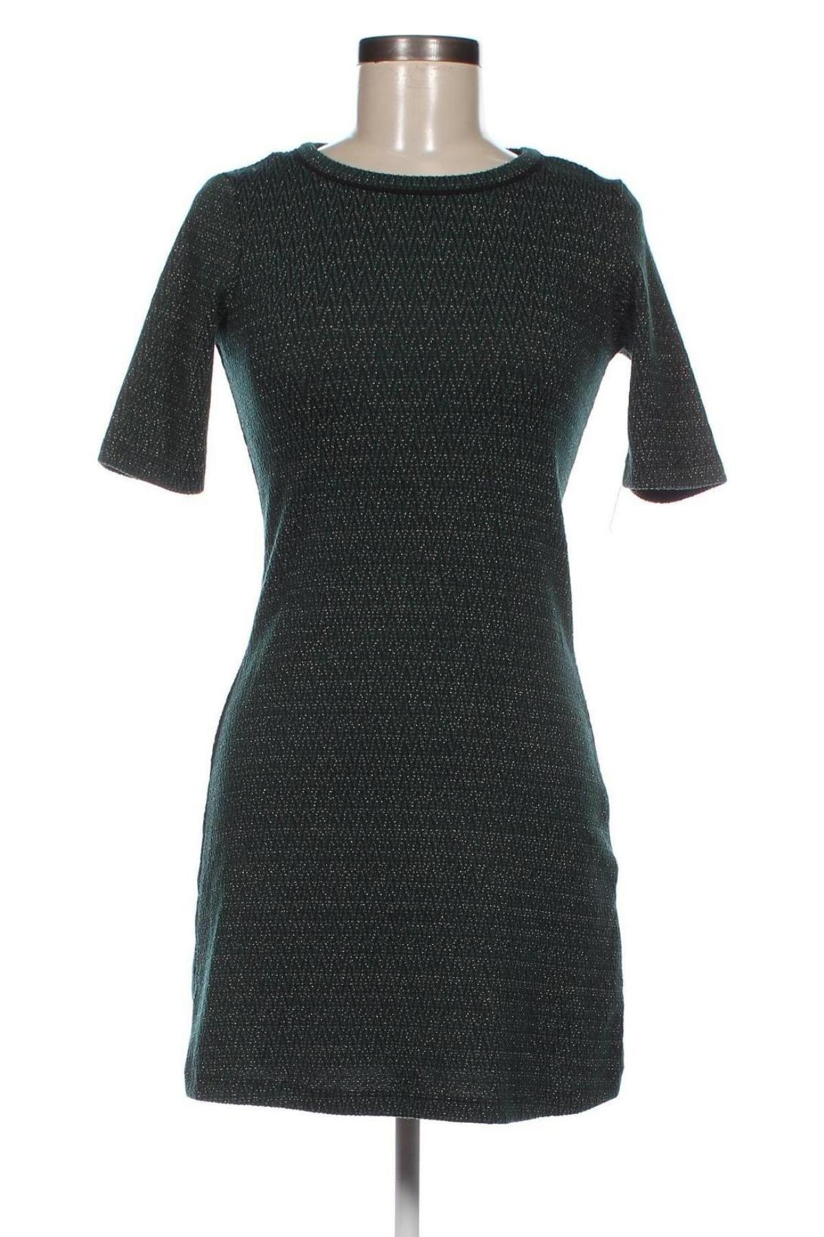 Kleid Oodji, Größe XS, Farbe Grün, Preis 10,09 €