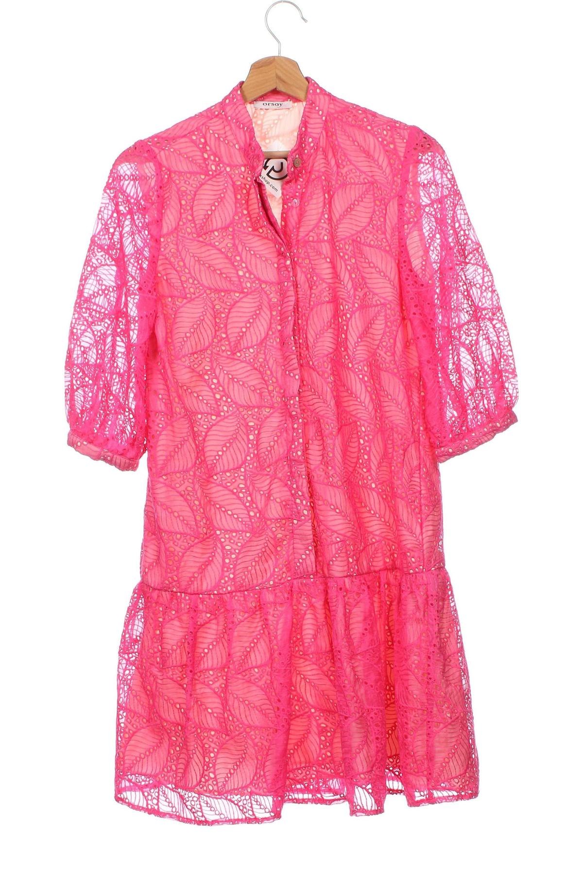 Φόρεμα Orsay, Μέγεθος XS, Χρώμα Ρόζ , Τιμή 15,00 €
