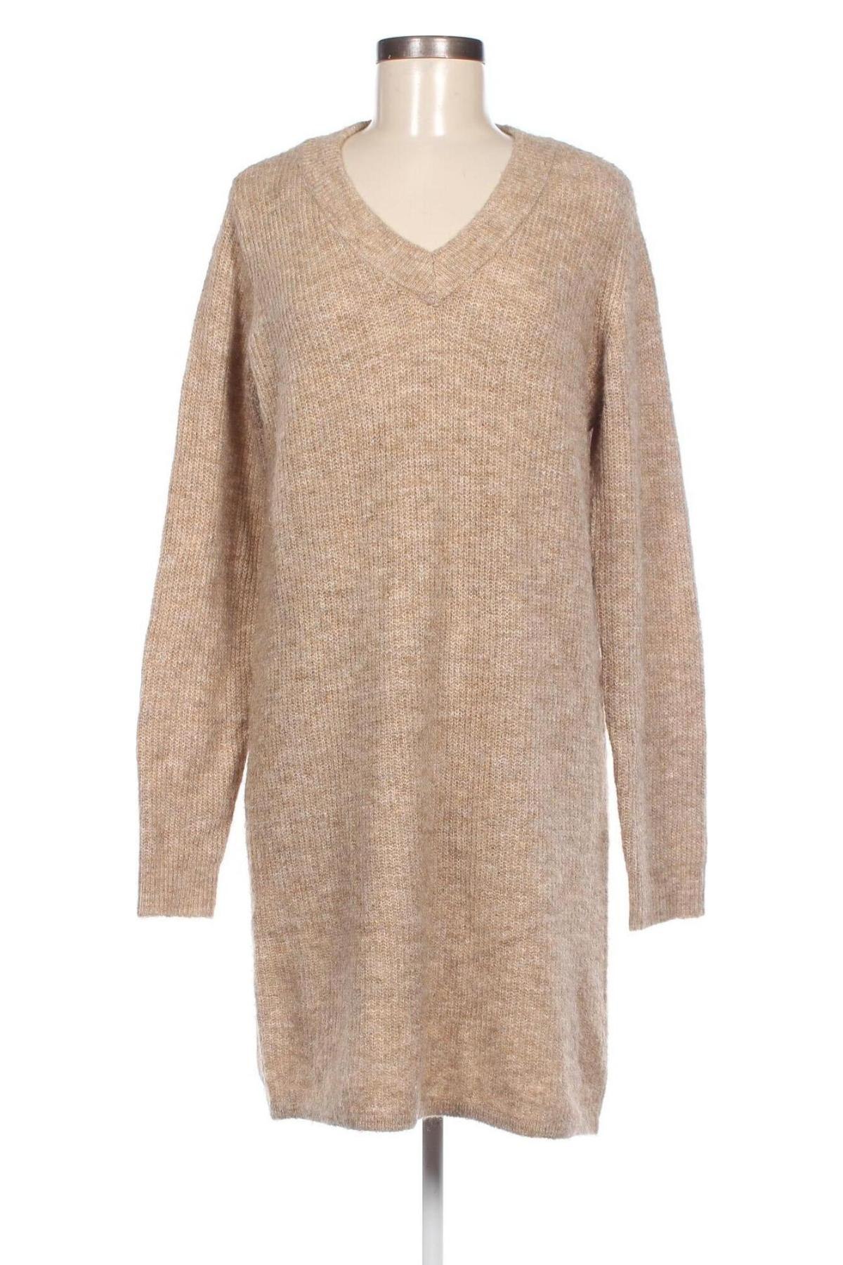 Kleid Pieces, Größe S, Farbe Beige, Preis € 18,79