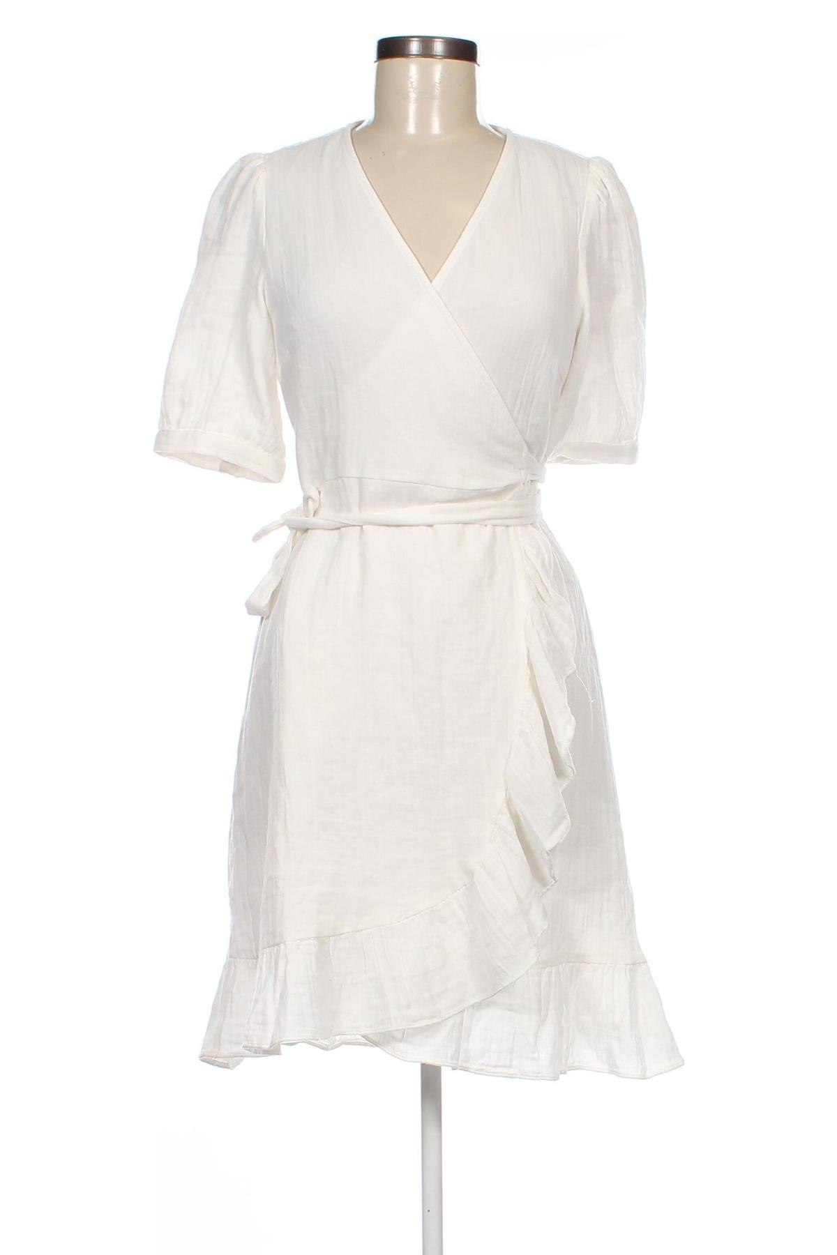 Kleid Pieces, Größe S, Farbe Weiß, Preis 14,00 €
