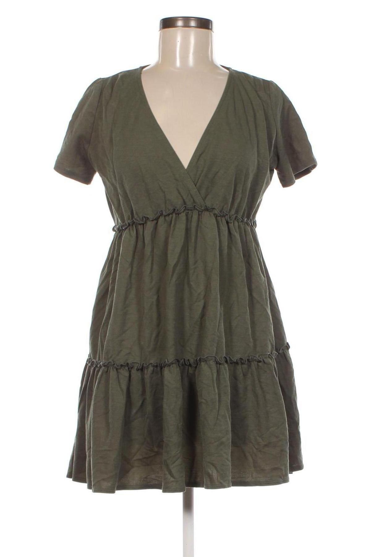 Φόρεμα Pull&Bear, Μέγεθος M, Χρώμα Πράσινο, Τιμή 10,76 €