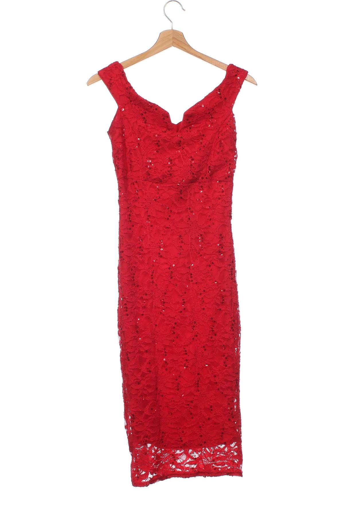 Kleid Quiz, Größe XXS, Farbe Rot, Preis € 5,99