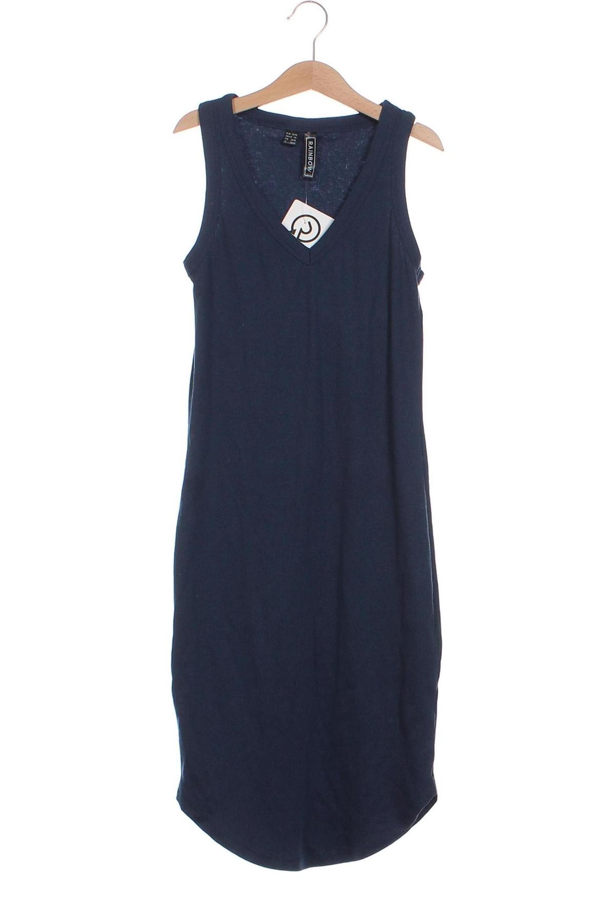 Kleid Rainbow, Größe XXS, Farbe Blau, Preis 8,95 €