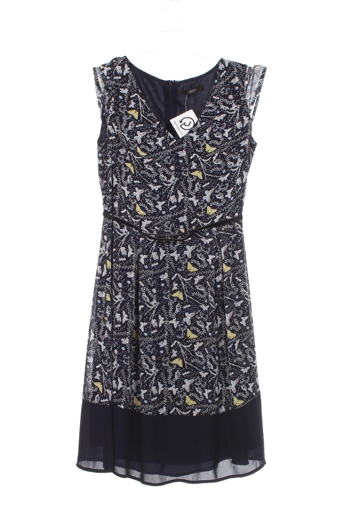 Φόρεμα S.Oliver Black Label, Μέγεθος XS, Χρώμα Πολύχρωμο, Τιμή 35,70 €