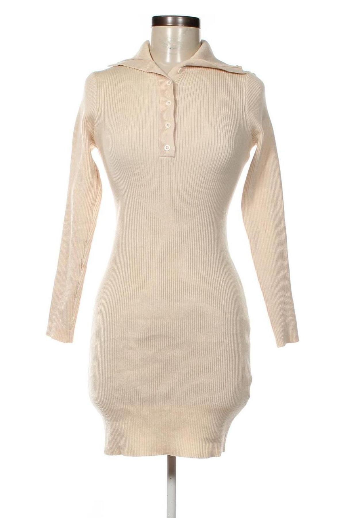 Kleid SHEIN, Größe S, Farbe Beige, Preis 10,49 €