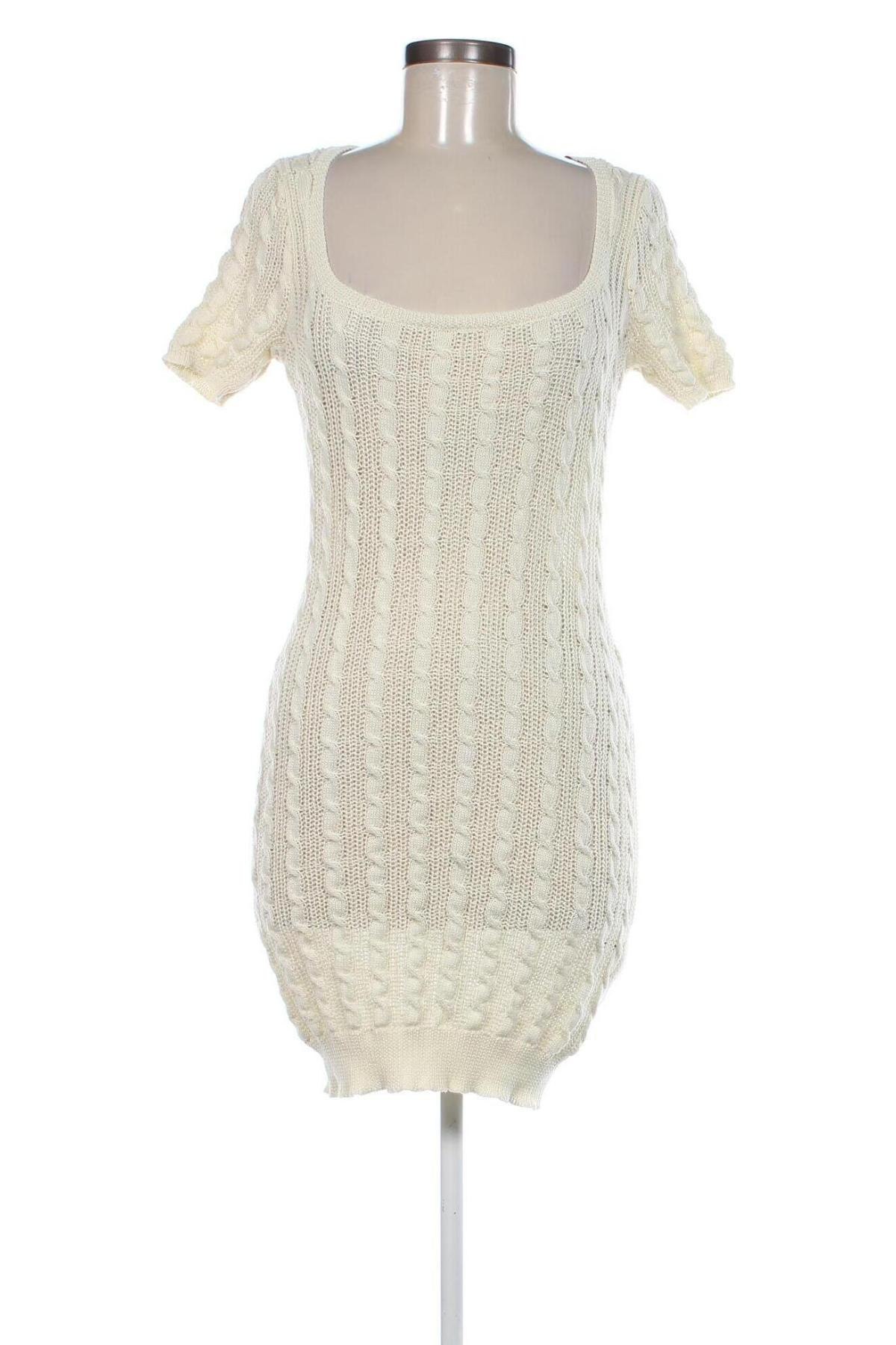 Kleid SHEIN, Größe XS, Farbe Ecru, Preis 7,06 €