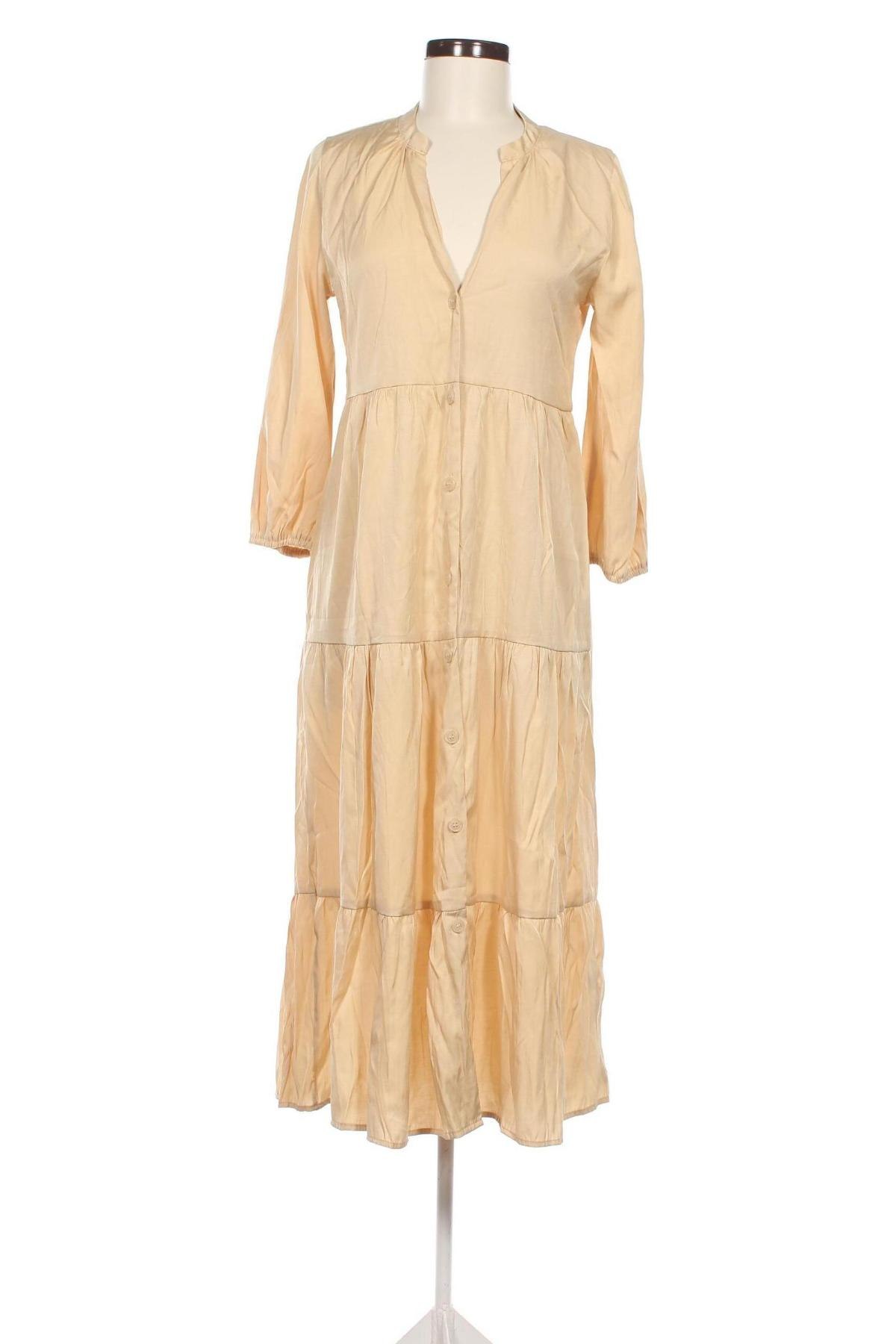 Kleid SHEIN, Größe S, Farbe Beige, Preis 8,95 €