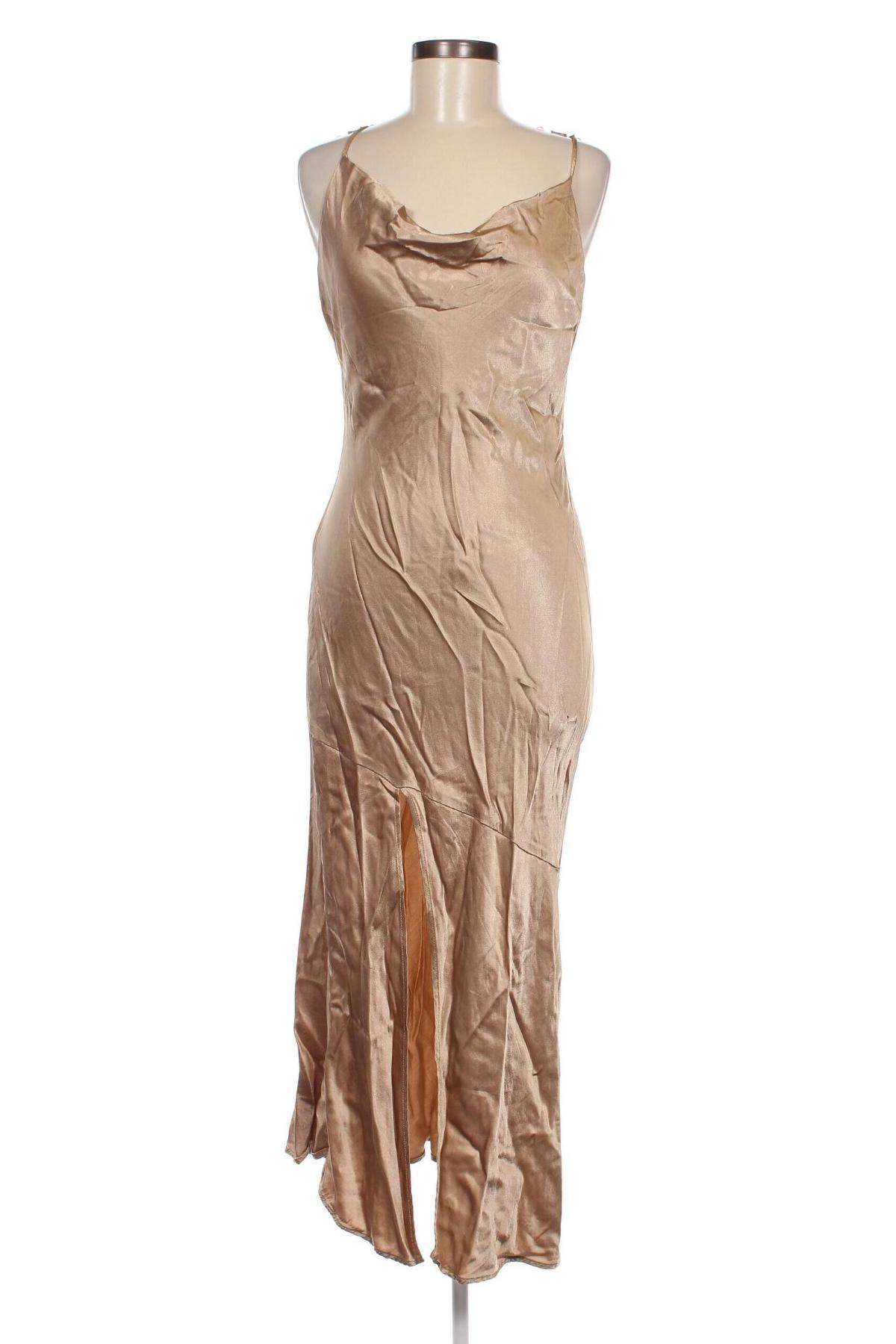 Kleid Topshop, Größe M, Farbe Beige, Preis 22,18 €