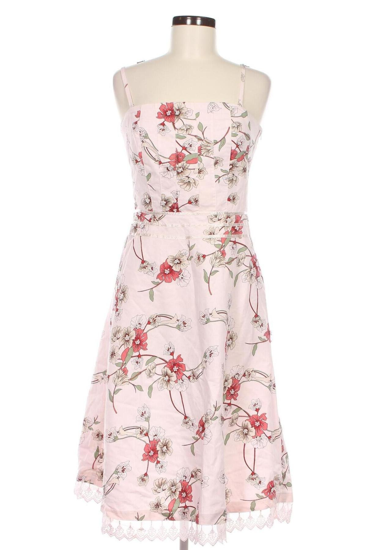 Kleid VILA, Größe L, Farbe Rosa, Preis 17,39 €