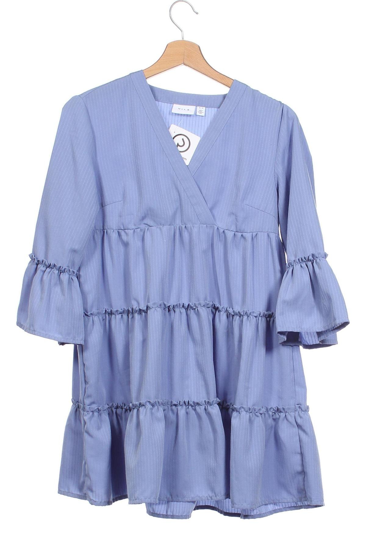 Φόρεμα VILA, Μέγεθος XS, Χρώμα Μπλέ, Τιμή 8,29 €
