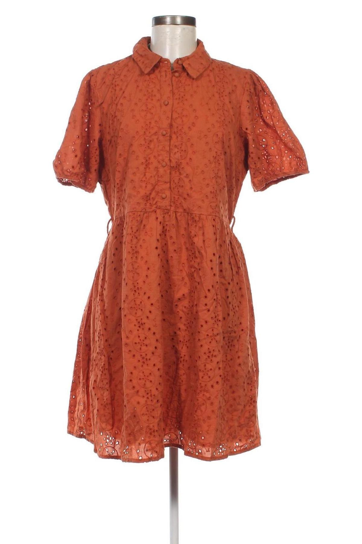 Kleid Vero Moda, Größe XL, Farbe Orange, Preis € 13,81