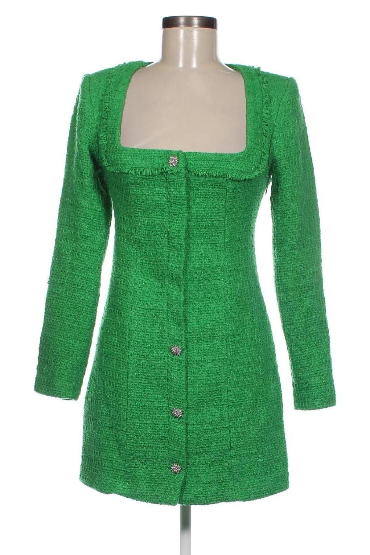 Kleid Zara, Größe S, Farbe Grün, Preis € 31,96