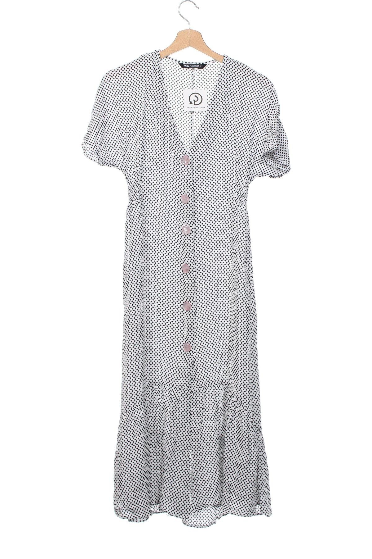 Kleid Zara, Größe XS, Farbe Mehrfarbig, Preis 17,44 €