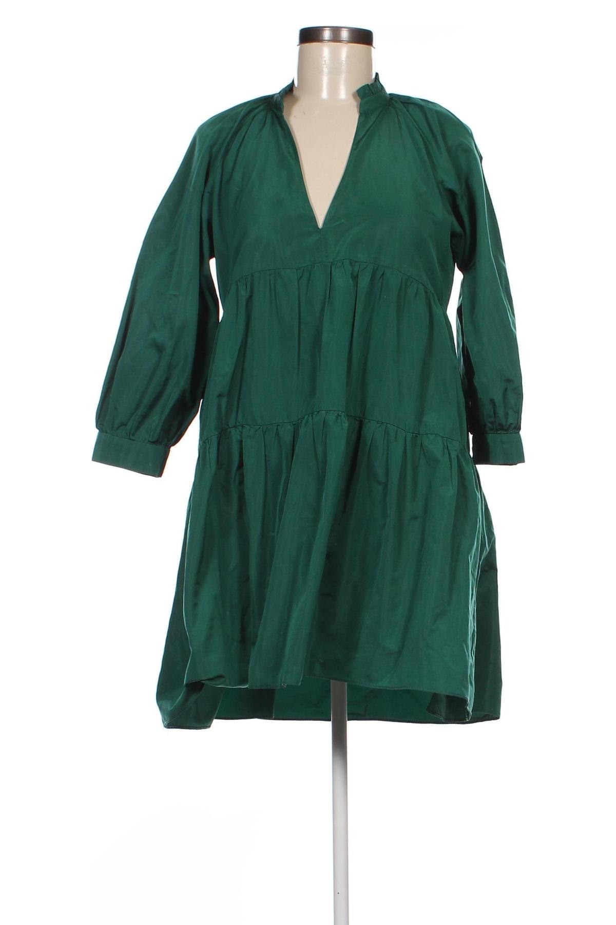 Kleid Zara, Größe S, Farbe Grün, Preis € 7,89