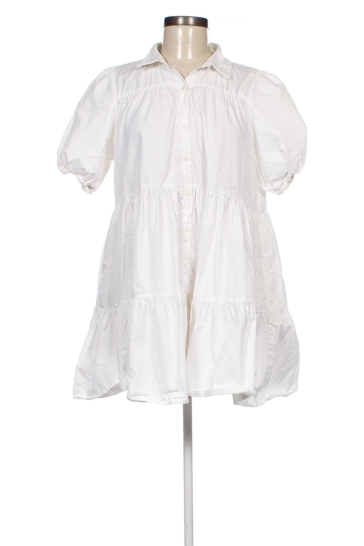 Kleid Zara, Größe L, Farbe Weiß, Preis € 37,42