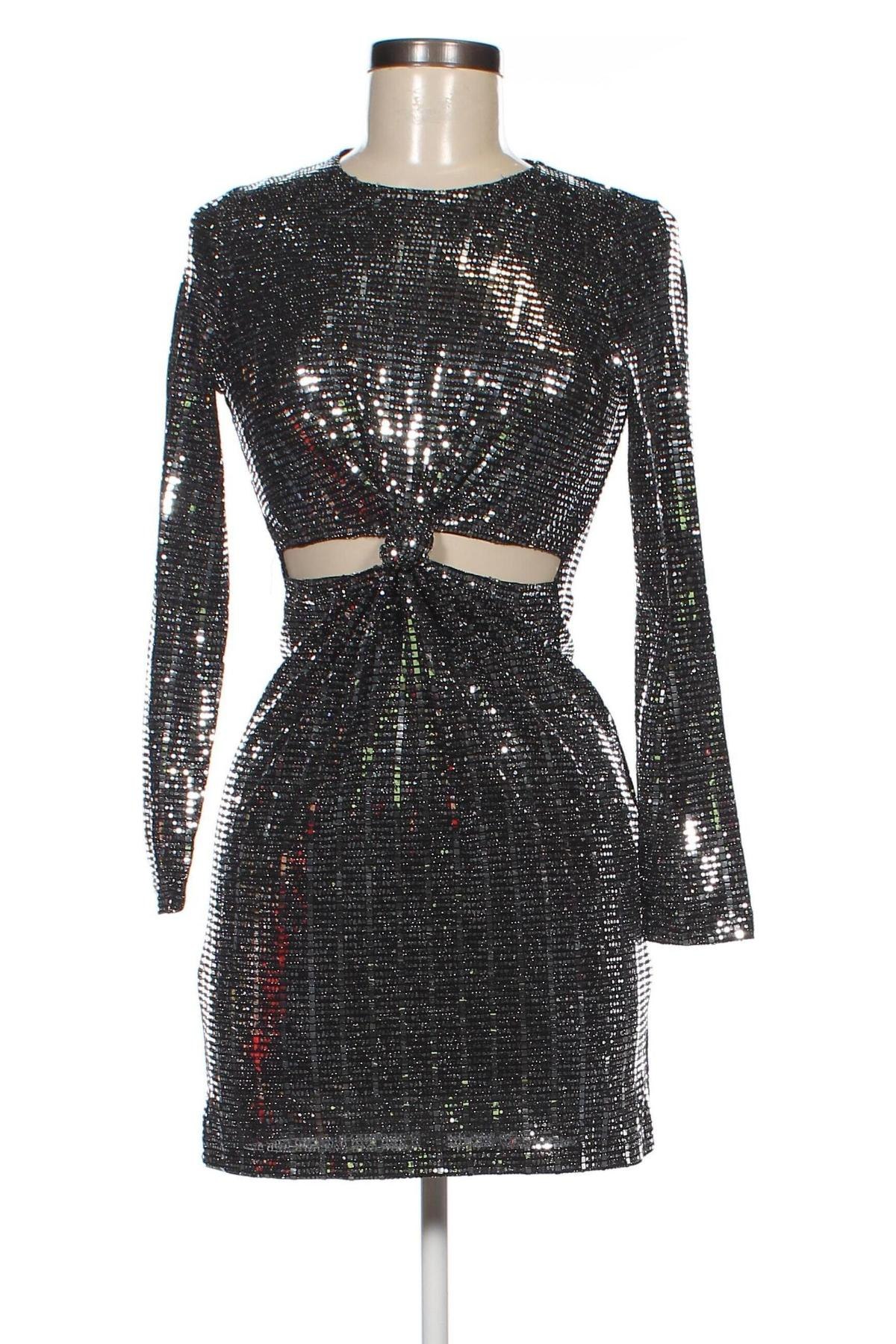 Kleid Zara, Größe M, Farbe Silber, Preis € 13,81