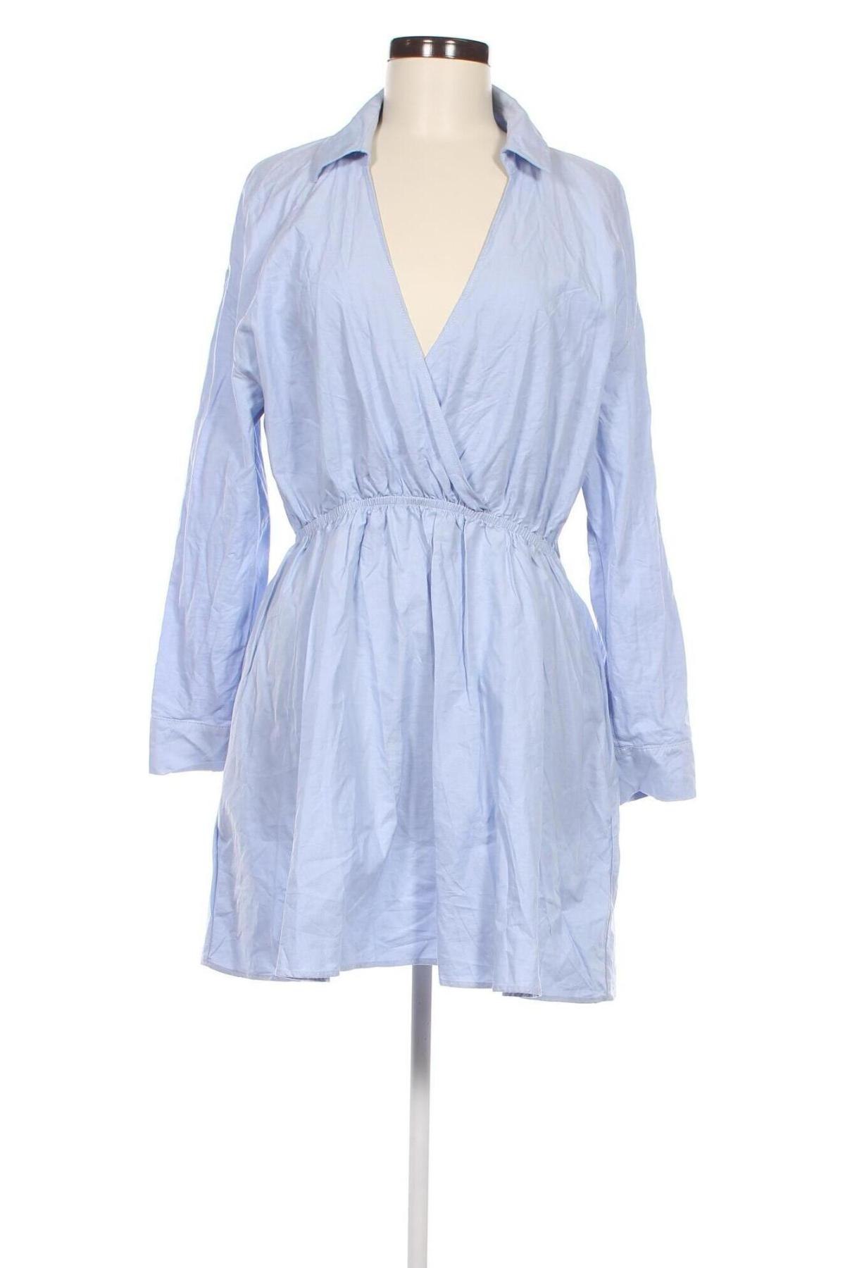 Šaty  Zara, Veľkosť L, Farba Modrá, Cena  20,46 €