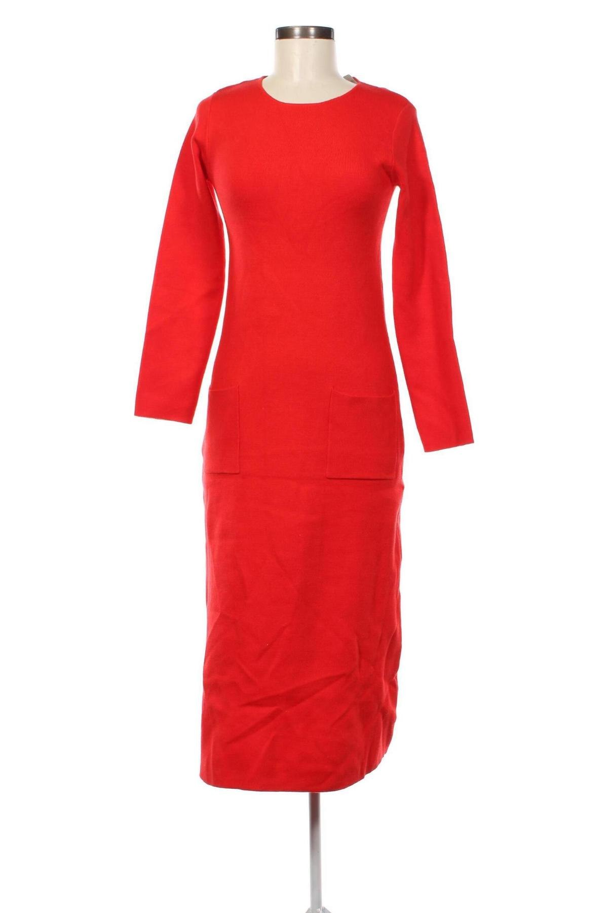 Kleid Zara, Größe S, Farbe Rot, Preis 13,49 €