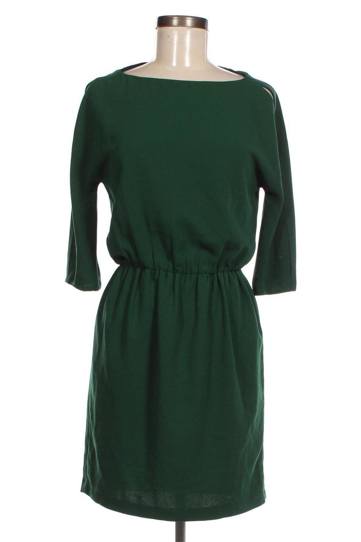 Kleid Zara, Größe S, Farbe Grün, Preis 9,40 €