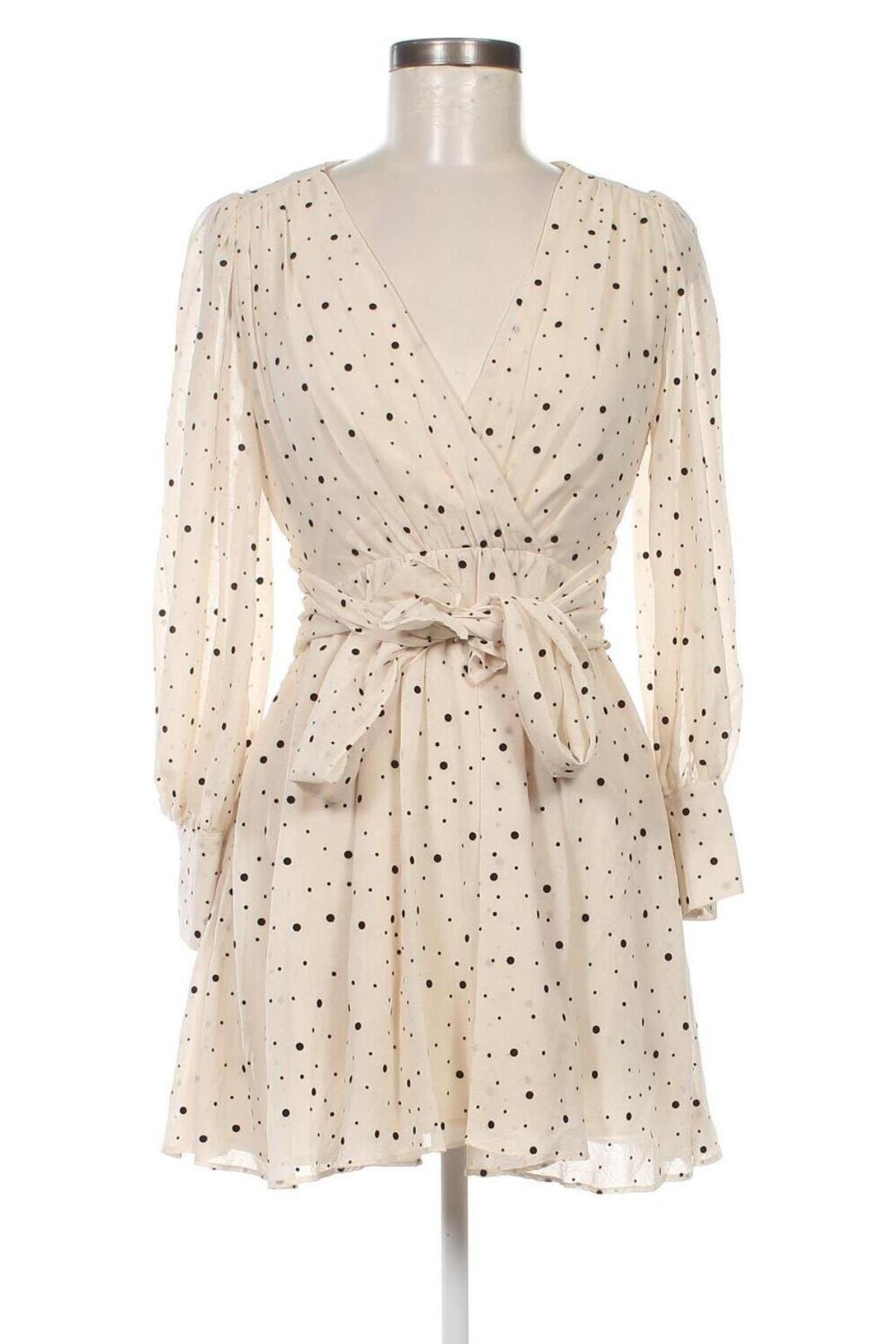 Kleid Zara, Größe M, Farbe Beige, Preis 22,18 €