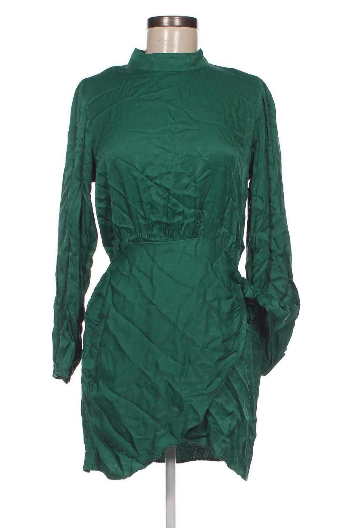 Šaty  Zara, Veľkosť L, Farba Zelená, Cena  18,23 €