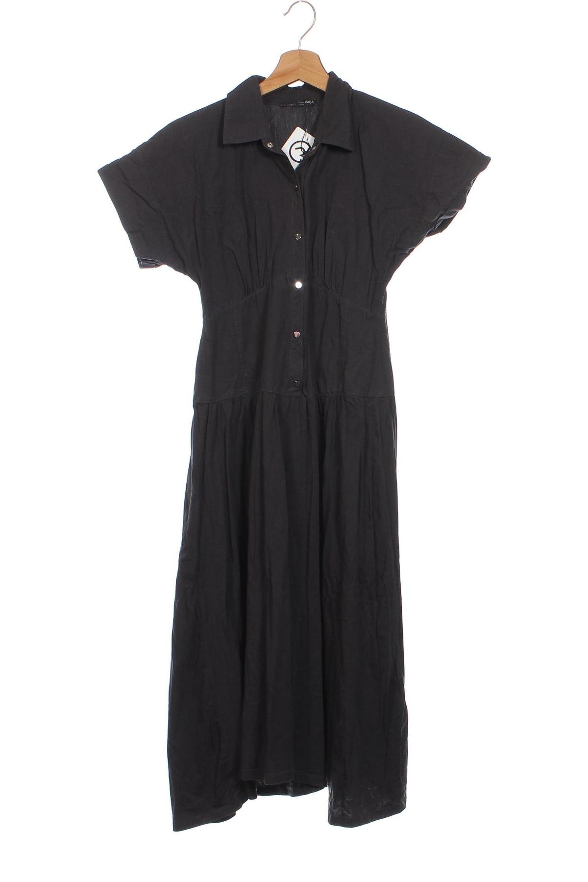 Kleid Zara, Größe S, Farbe Grau, Preis 10,46 €