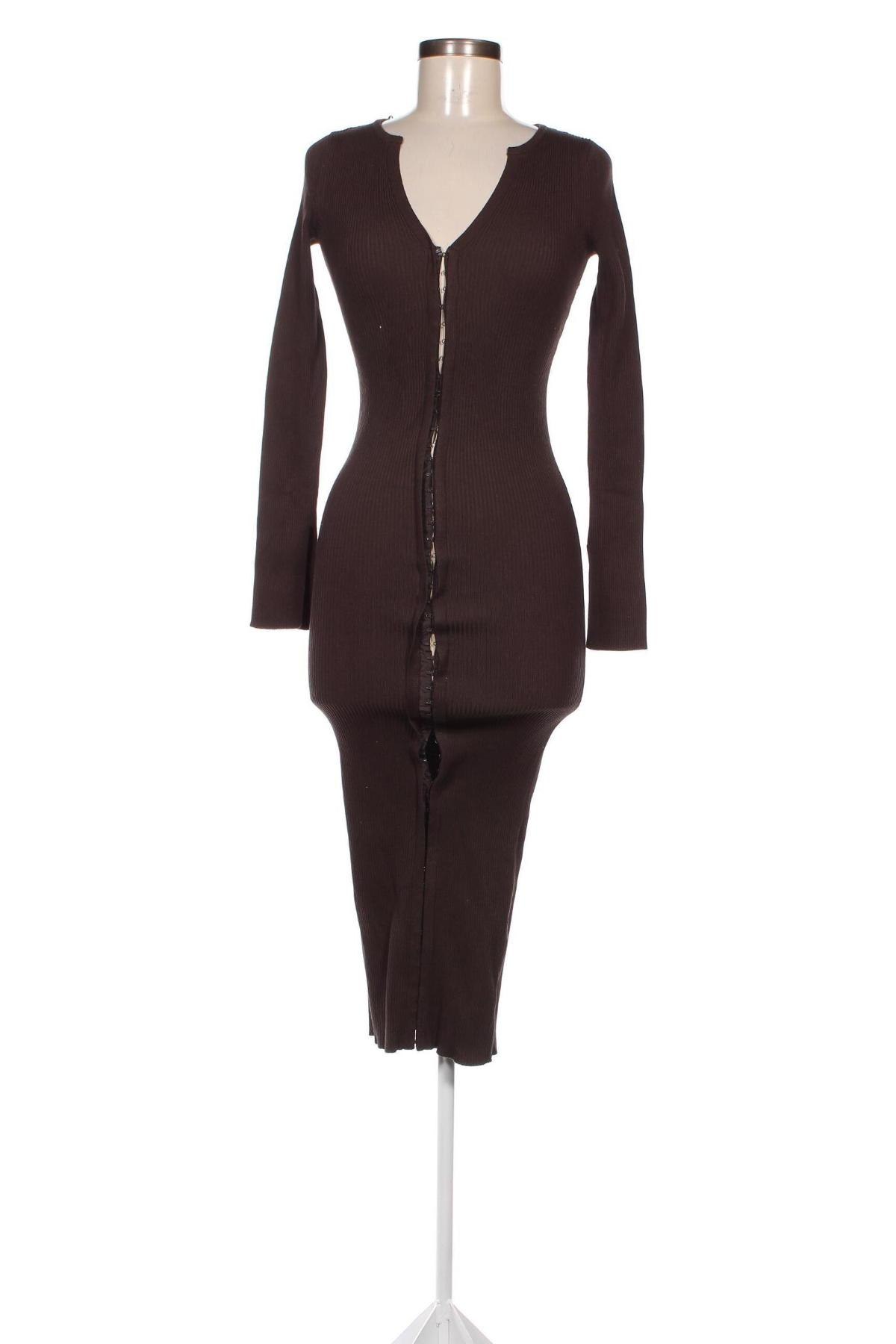 Kleid Zara, Größe S, Farbe Braun, Preis 10,43 €
