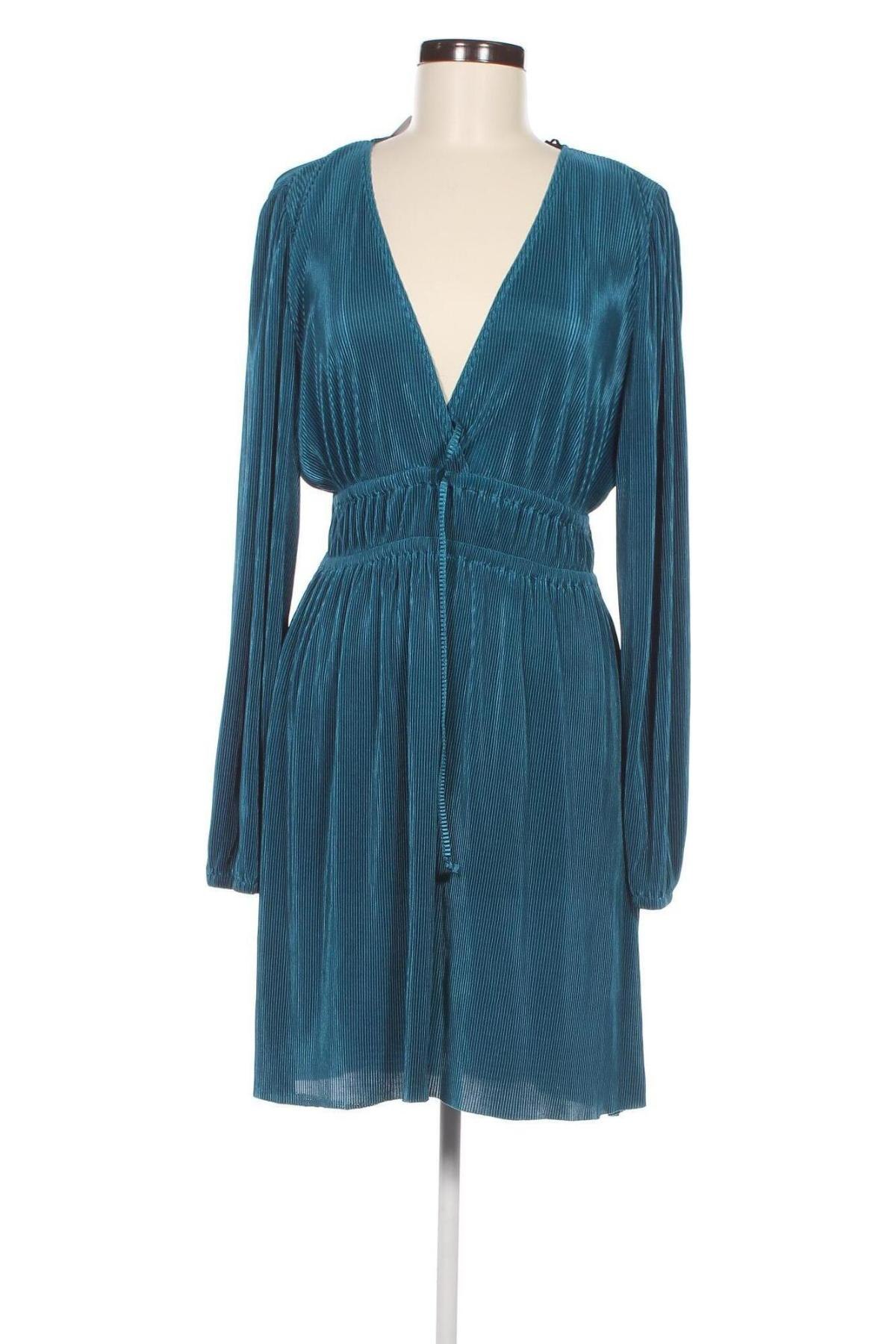 Φόρεμα Zara, Μέγεθος L, Χρώμα Μπλέ, Τιμή 8,28 €