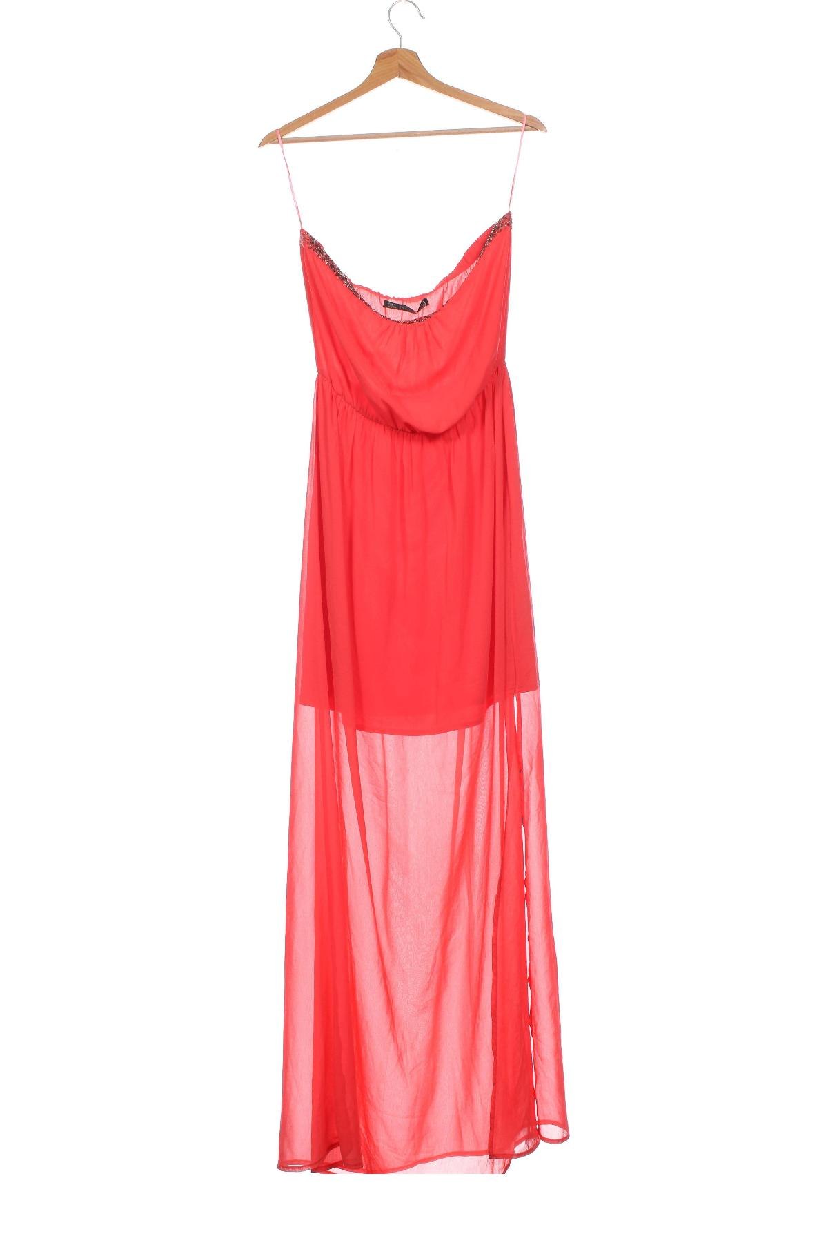 Kleid Zara Trafaluc, Größe L, Farbe Rot, Preis € 18,37
