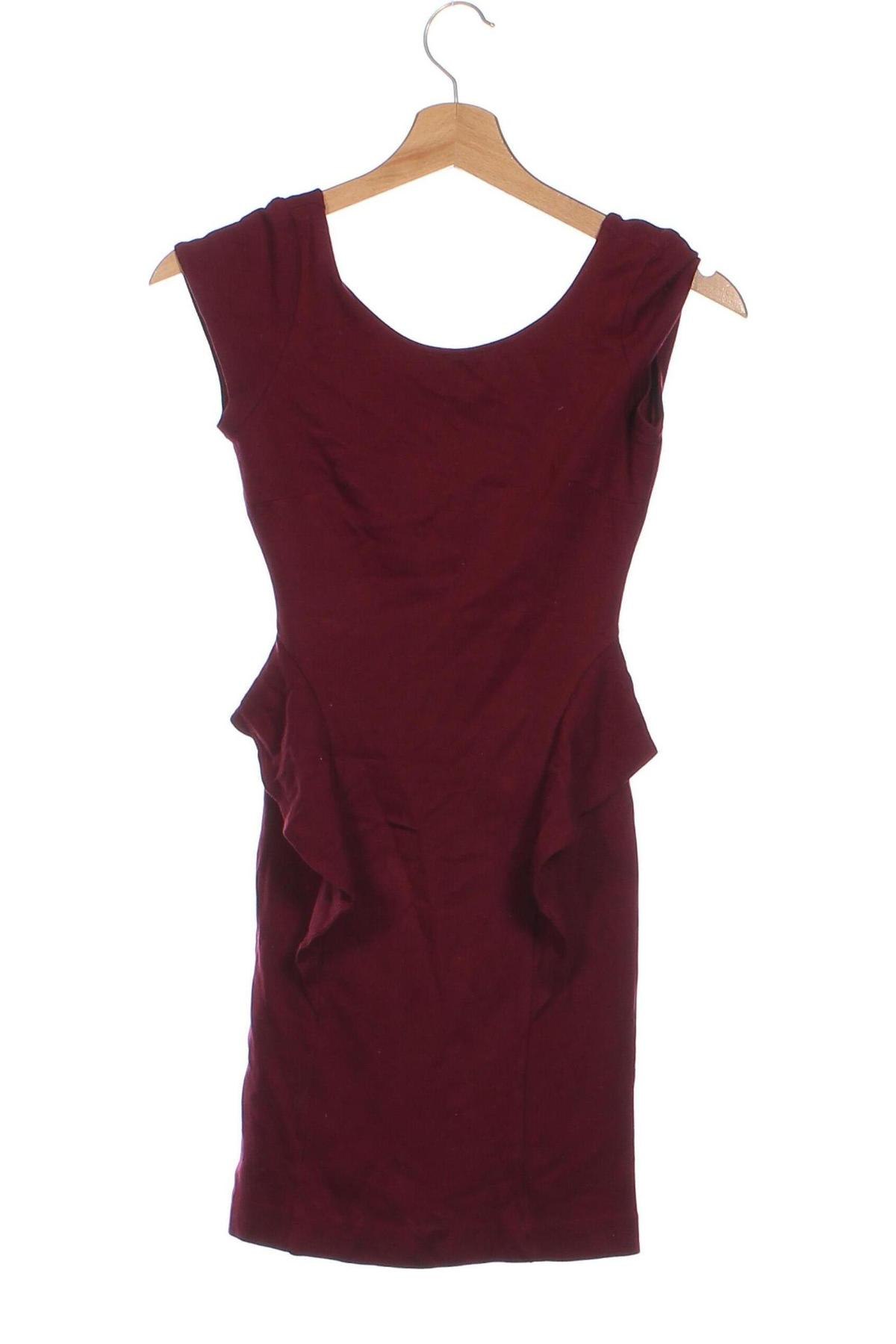 Kleid Zara Trafaluc, Größe XS, Farbe Rot, Preis 16,25 €
