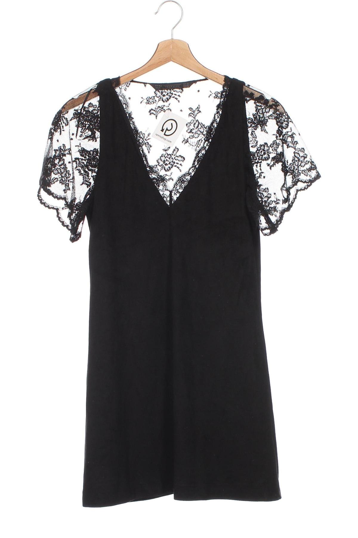 Kleid Zara Trafaluc, Größe XS, Farbe Schwarz, Preis € 10,43