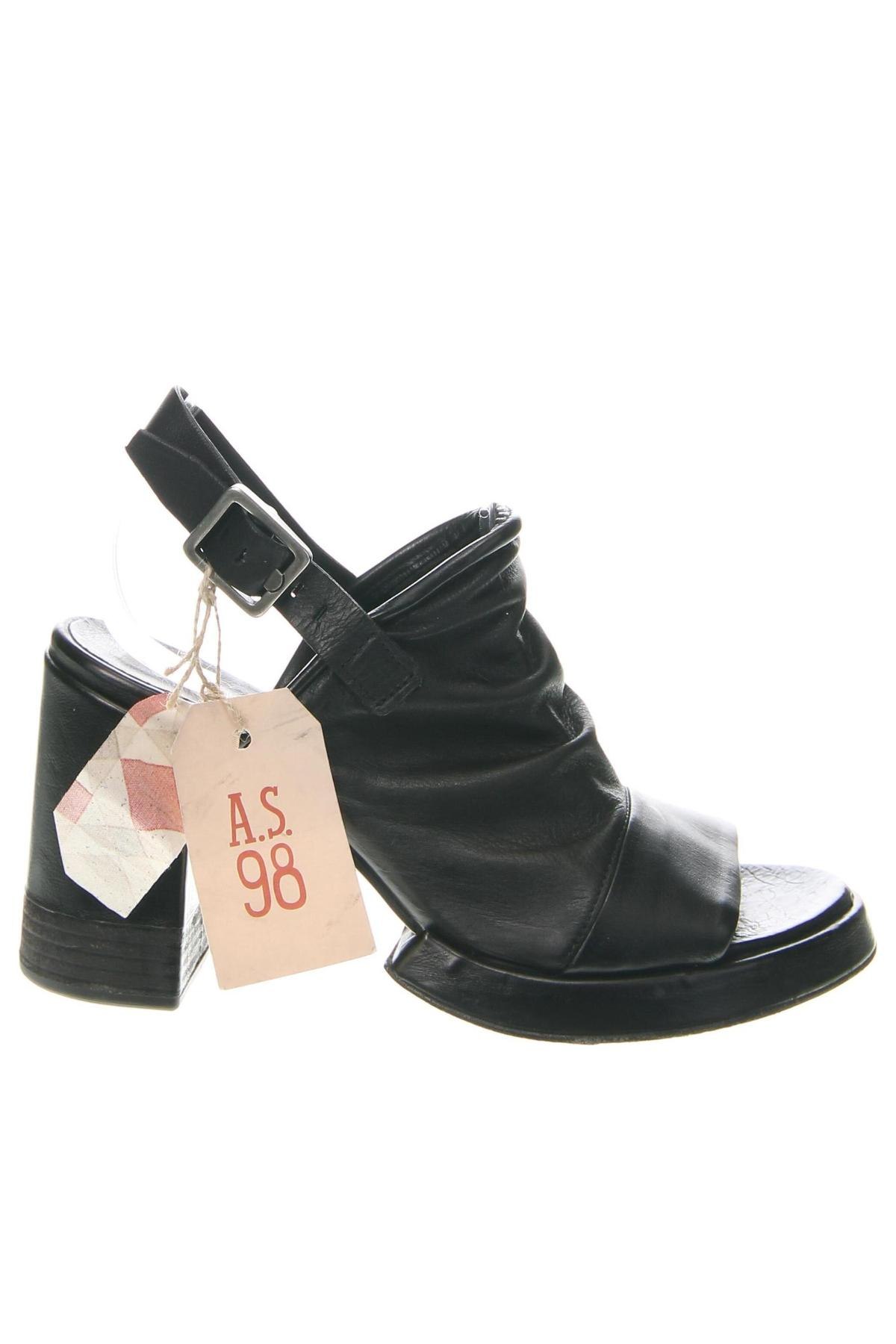 Sandále A.S. 98, Veľkosť 41, Farba Čierna, Cena  75,32 €