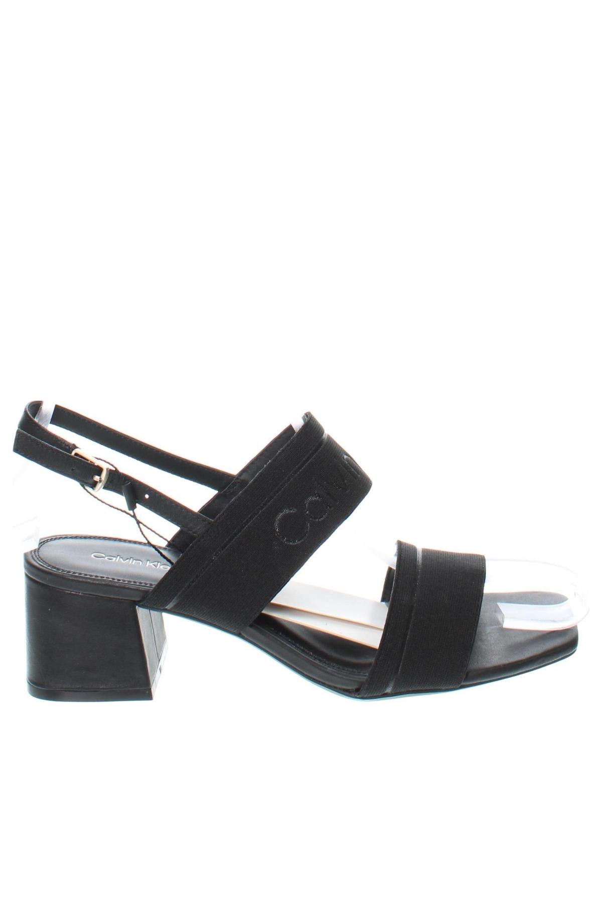 Sandalen Calvin Klein, Größe 38, Farbe Schwarz, Preis € 112,37