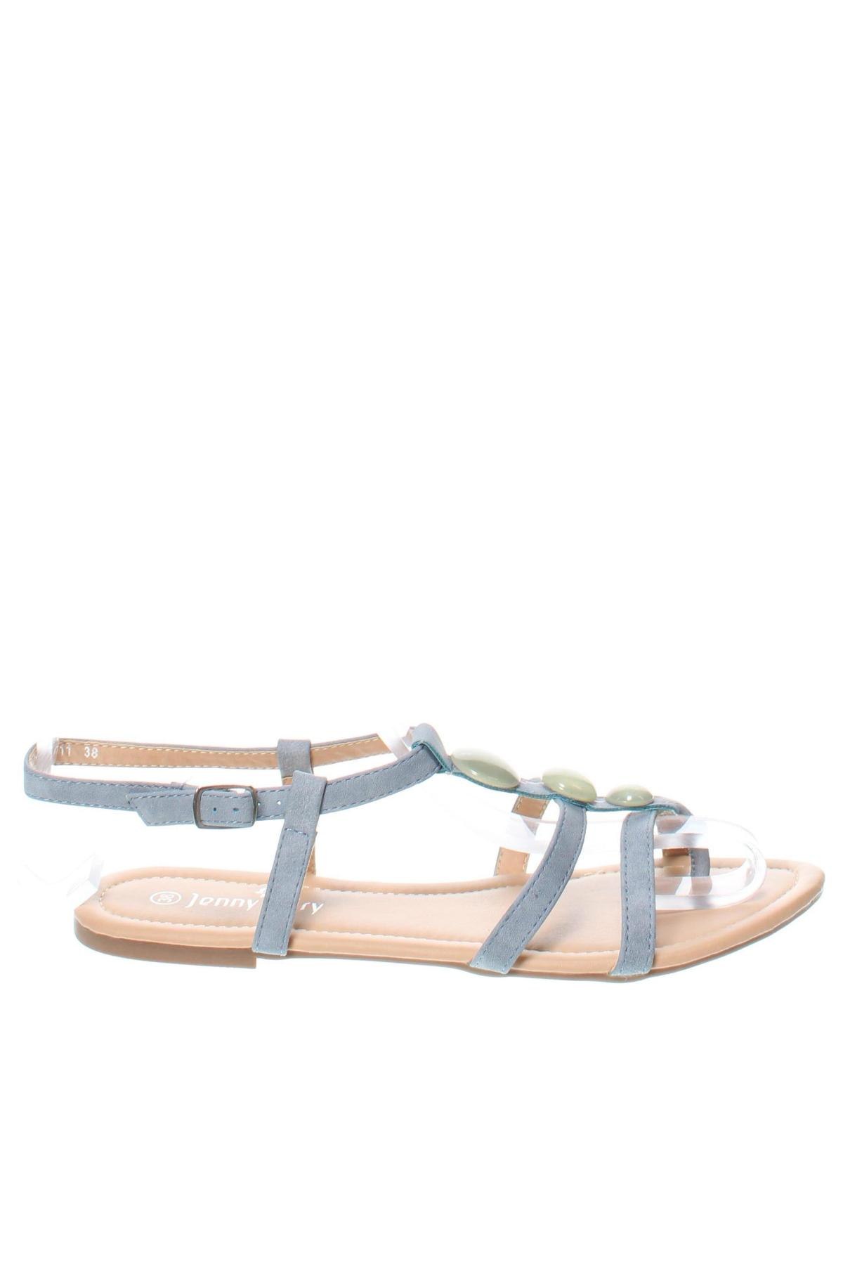 Sandalen Jennyfer, Größe 38, Farbe Blau, Preis € 11,99