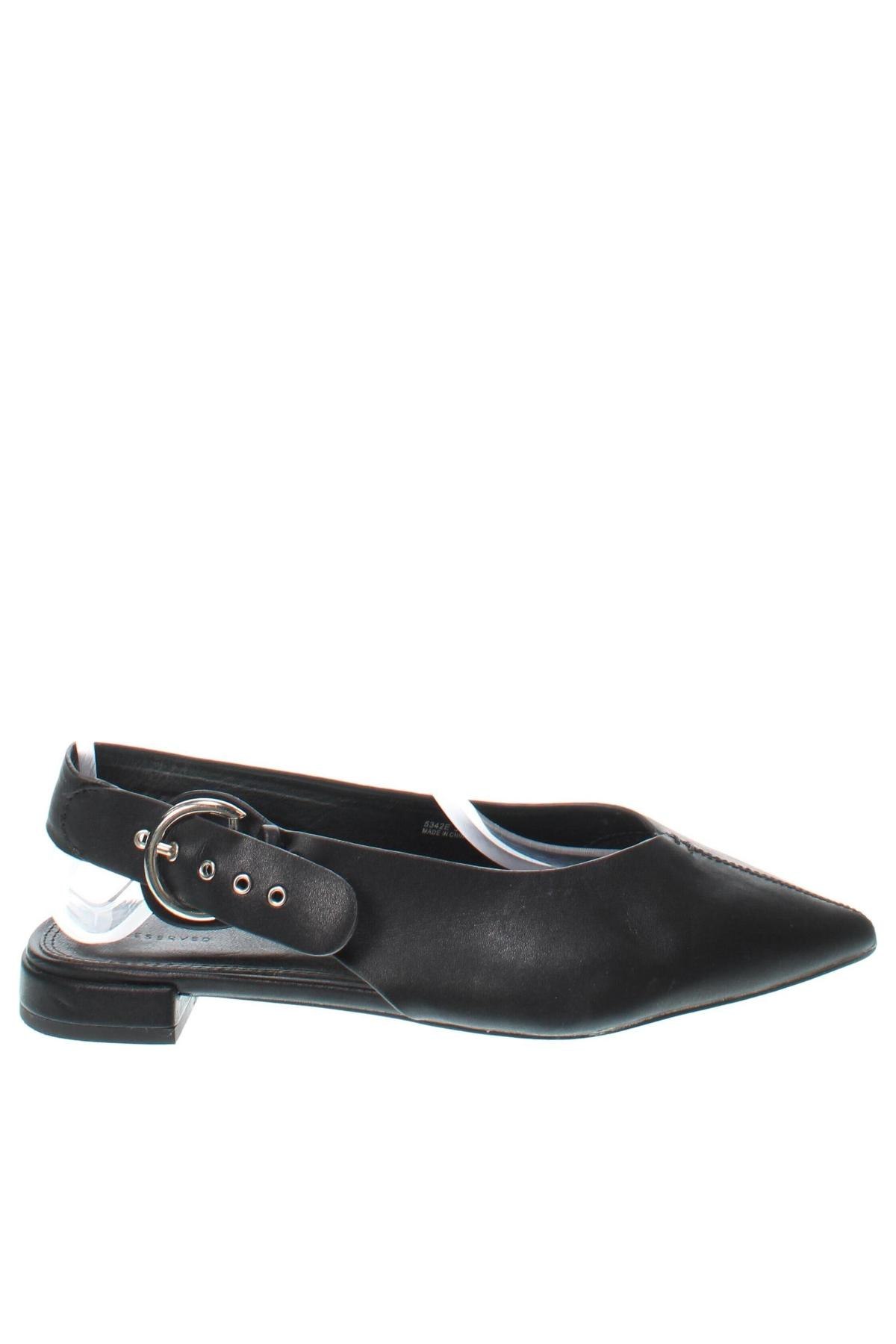 Sandale Reserved, Mărime 38, Culoare Negru, Preț 99,00 Lei