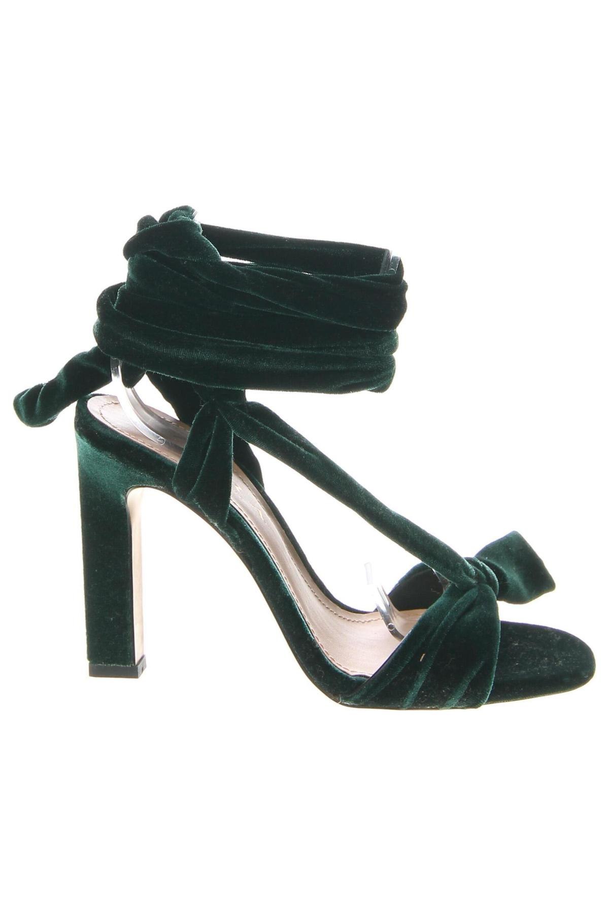 Sandalen Zara, Größe 37, Farbe Grün, Preis € 13,84