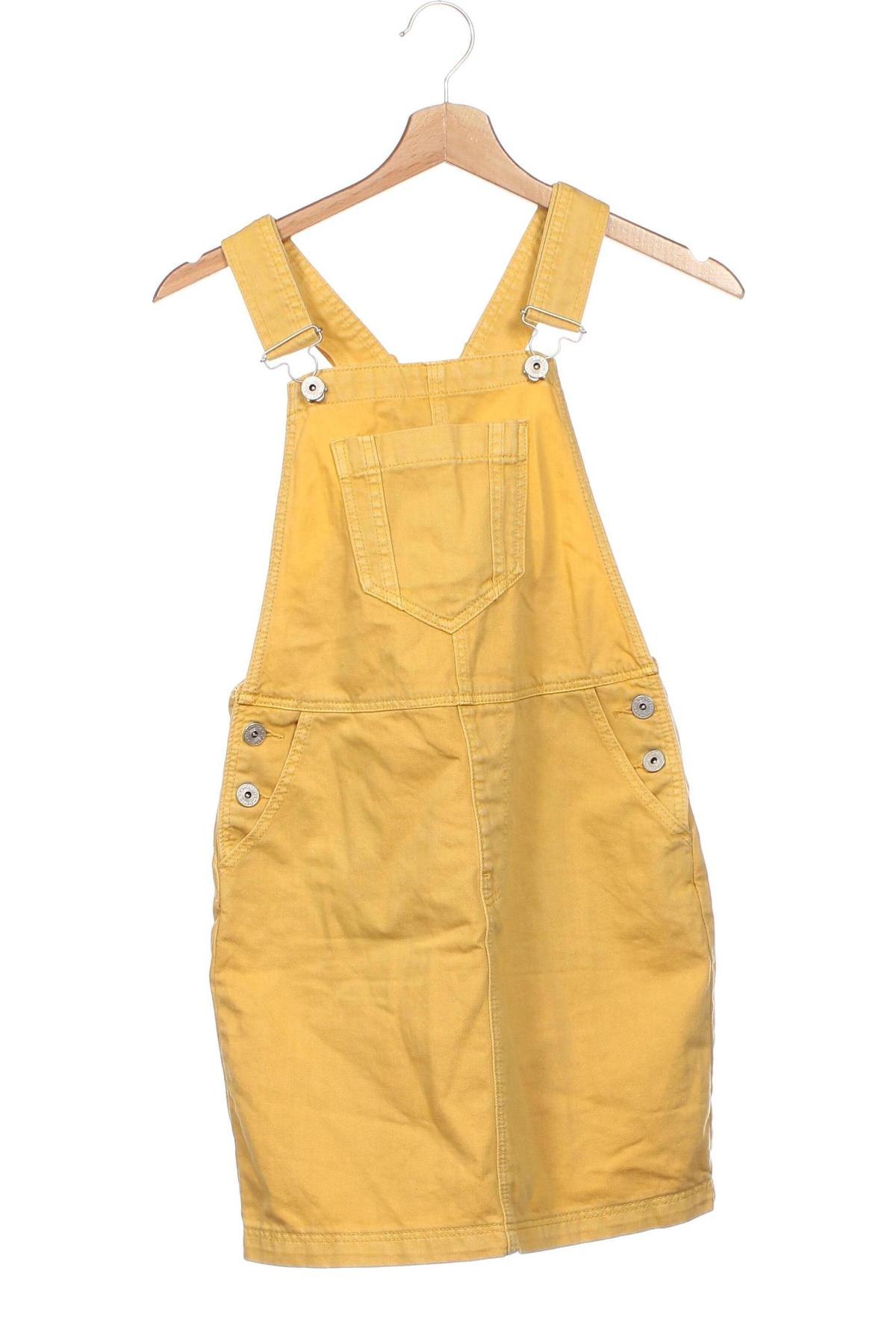 Dámské šaty s tráky Clockhouse, Velikost XS, Barva Žlutá, Cena  220,00 Kč