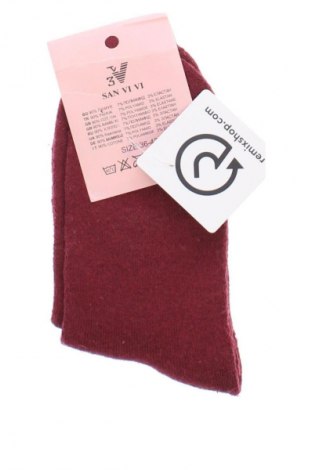 Socken Unbranded, Größe M, Farbe Rot, Preis 6,14 €
