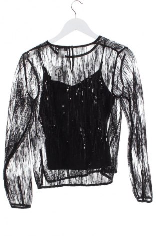 Дамска блуза DKNY, Размер XS, Цвят Черен, Цена 82,11 лв.