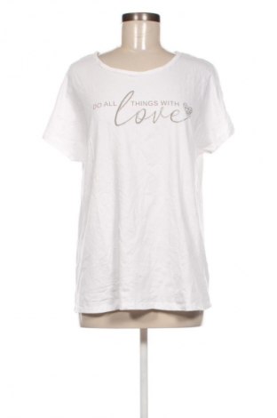 Damen Shirt Gina Benotti, Größe M, Farbe Weiß, Preis € 13,99